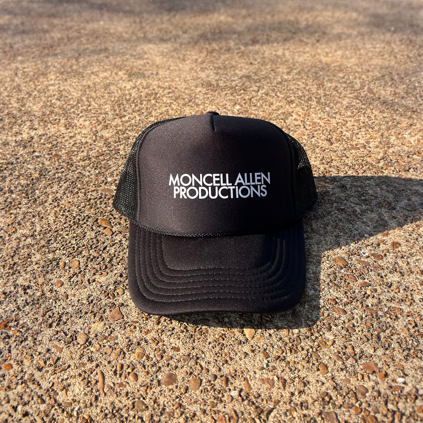 Black Trucker Hat - Moncell Allen Productions