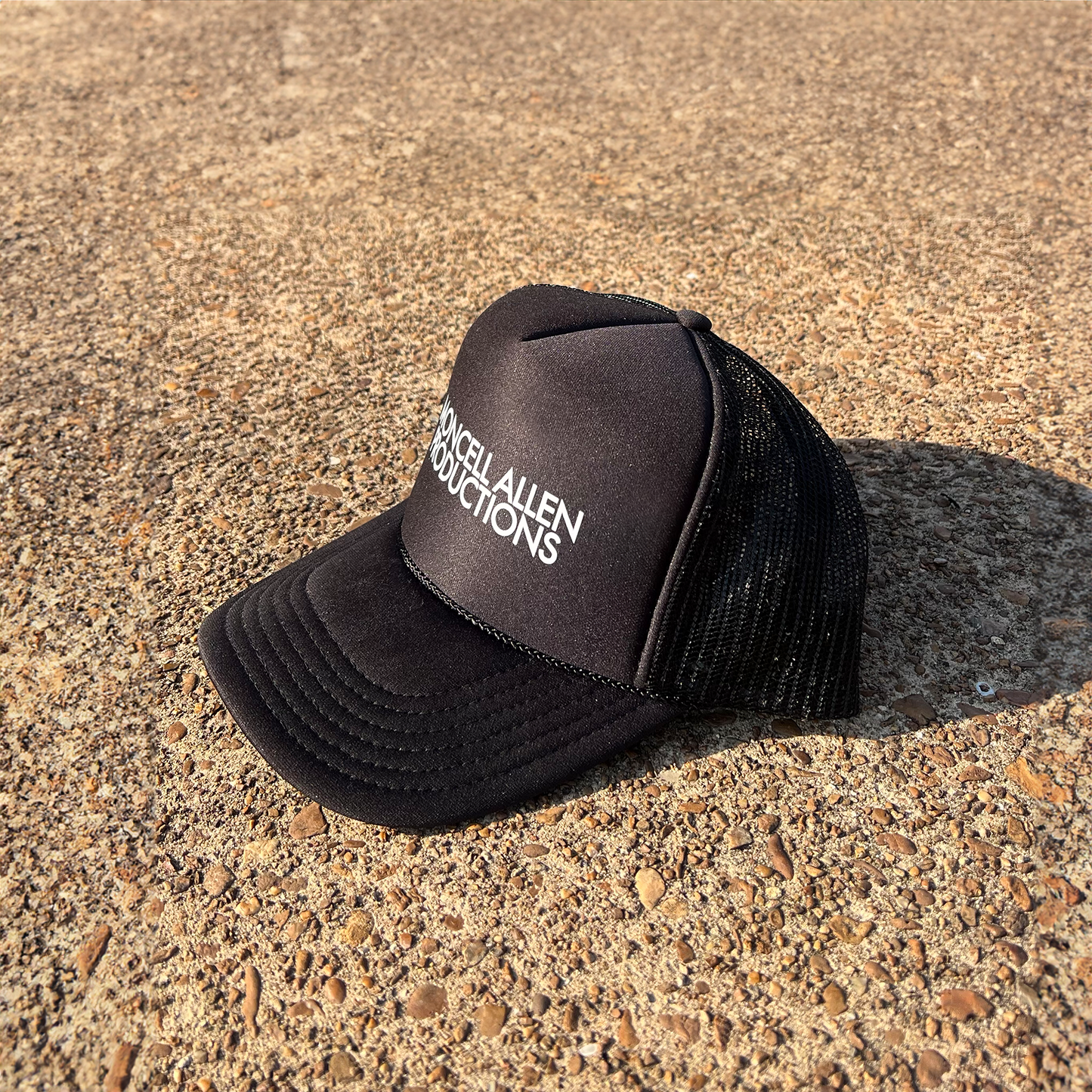 Black Trucker Hat - Moncell Allen Productions